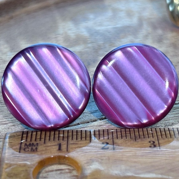 5 Pink & Purple Earrings - Picture 2 of 7